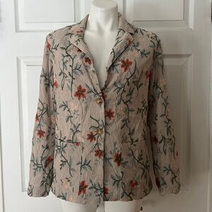 Harlyn embroidered blazer